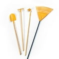 thumbnail image 5 of True Temper Real Garden Rake for Kids Painted Steel 42 1/2" Long Yellow, 5 of 5