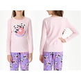 thumbnail image 2 of Beezizac Cute Panda & Donut Snug-fit Pajama Set for Girls Long Set Outfit Nighty Size 5T, 2 of 7