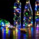 thumbnail image 3 of Luces solares para botella de vino, cadena de corcho de 20 LED, alambre de cobre, luz de hadas para vacaciones, fiesta de Navidad, decoración de boda, 10 Uds., 3 of 4