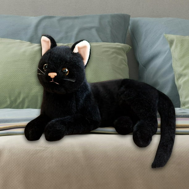 Simulación de peluche gatitos juguete decoraciones gato muñeca