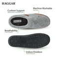 thumbnail image 3 of Haggar Mens Clog Slipper House Shoe Indoor/Outdoor with Memory Foam Comfort, 3 of 9