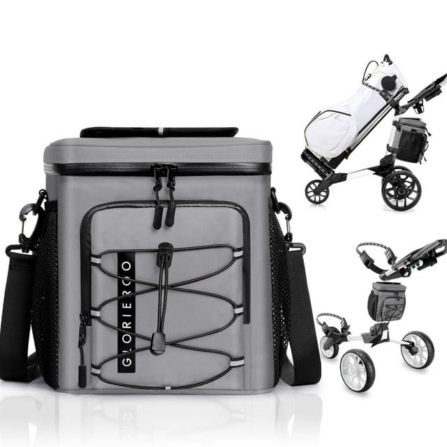 Bolsa Térmica GLORIEROO para Carro de Golf, Aislada, Impermeable para 12 Latas