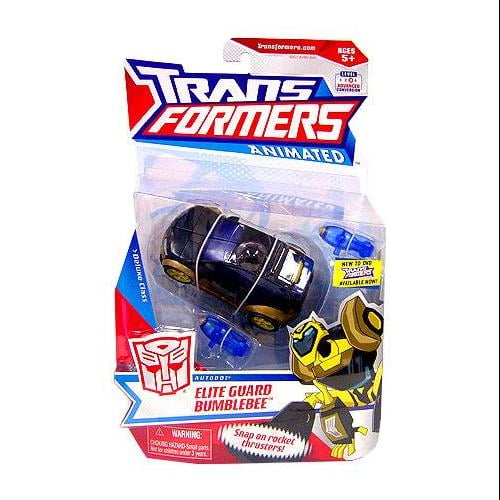 Autobot Bumblebee with Snap On Rocket Thrusters Action Figure for sale online Hasbro Transformers Animated Deluxe 