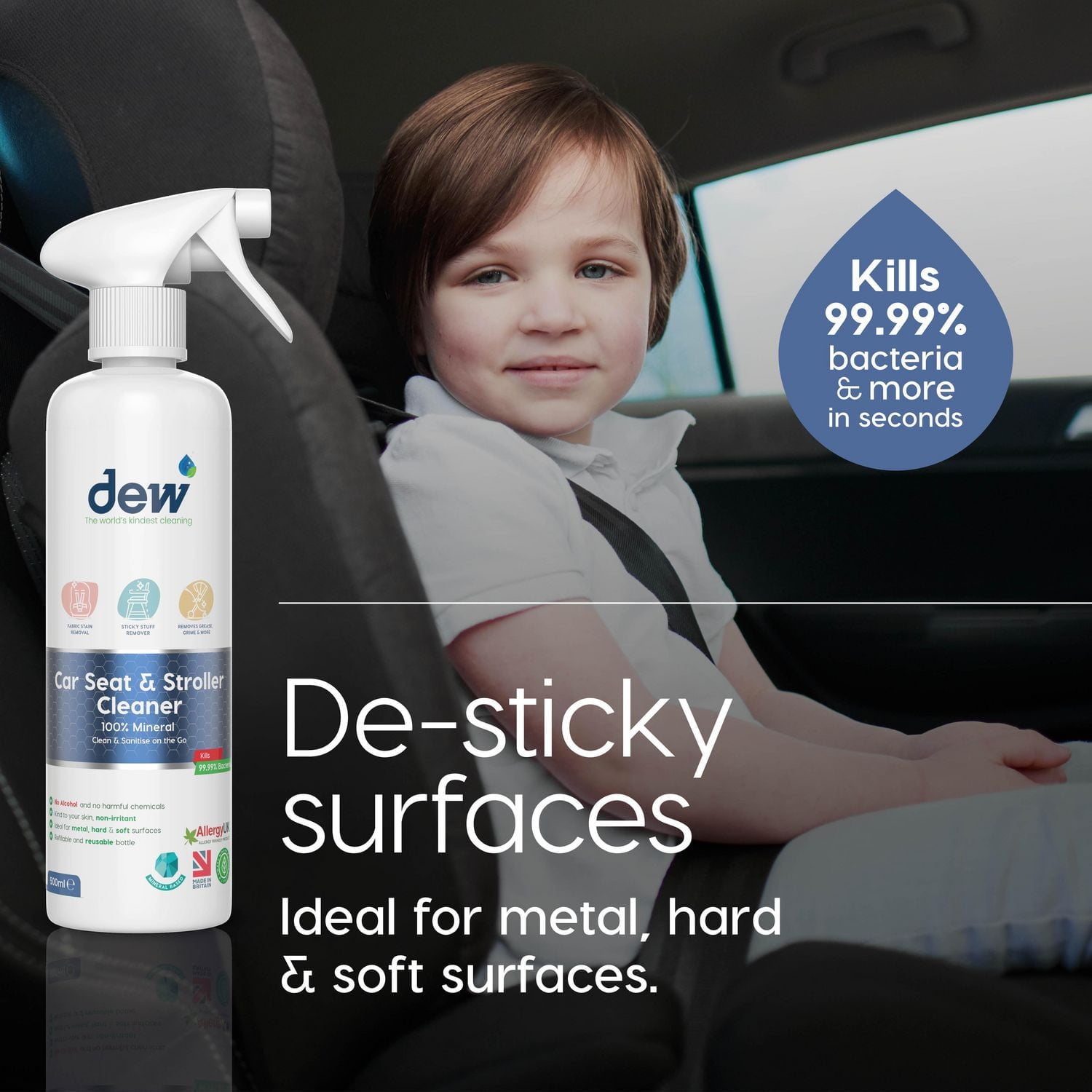 Car Seat & Stroller Cleaner