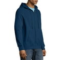 thumbnail image 3 of Hanes Men's Nano Premium Soft Lightweight Fleece Full Zip Hood, 3 of 5