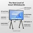 thumbnail image 5 of Shiarffe R9 Ultra Smart Board 75 Inch 16GB + 256GB EDLA-Certified Commercial-Grade Whiteboard, 4K UHD Touchscreen Interactive Display for Boardrooms, Lecture Halls & Executive Suites, 5 of 10