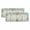 Brown Green, variant on 2 Pack Valances for Windows, Beach Coastal Window Valances for Living Room/Bedroom/Bathroom, Summer Coral Starfish Nautical Ocean Light Filtering Kitchen Curtain Valance Window Treatment 42"W x12" L