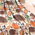 thumbnail image 3 of Fall Hedgehog Pumpkin Blanket,Comfortable Soft Flannel Throw Blanket,All Season,Warm Lightweight Blankets for Sofa Bed Couch Living Room Chair,30"x40", 3 of 4