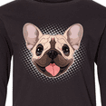 thumbnail image 4 of Inktastic French Bulldog Dog Long Sleeve Youth T-Shirt, 4 of 5