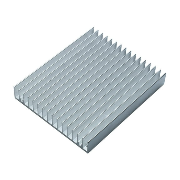 Unique Bargains Heatsink Heat Dissipation Aluminium Cooling Fin 120mmx100mmx18mm