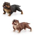thumbnail image 3 of Amyove Realistic Dog Model Ornaments Simulation Animal Action Figures Children Cognitive Toys For Gifts Collection, 3 of 7