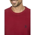 thumbnail image 3 of U.S. Polo Assn Men's Textured Chest Stripe Crew Neck Sweater, 3 of 3