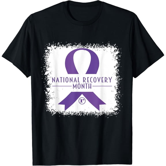 t-shirt National Recovery month Warrior Addiction Recovery Awareness T-Shirt.