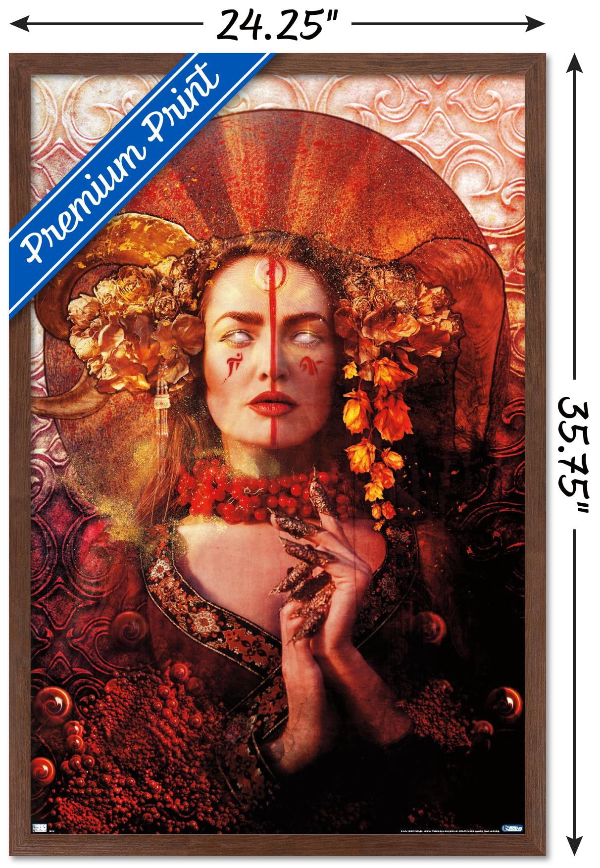 Jena DellaGrottaglia: Cosmic Zodiac - Aries Wall Poster, 22.375" x 34" Framed