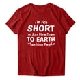 thumbnail image 4 of Blmnix Short Sleeve Womens Tops Trendy Crew Neck Letter Loose Graphic T-Shirts Shirts 2024, 4 of 8