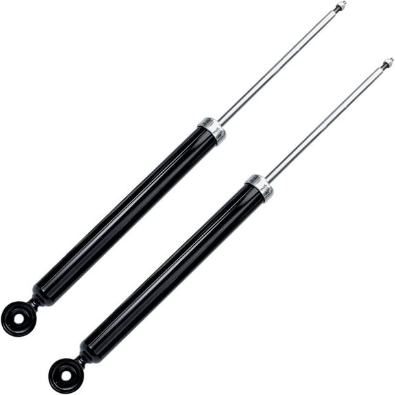 Detroit Axle - Rear 2pc Shock Absorbers for 2011-2019 Ford Fiesta, 11-14 Mazda 2, 2 Shock Absorbers Assembly 2011 2012 2013 2014 2015 2016 2017 2018 2019 Replacement
