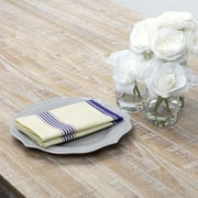 VHC Brands Farmhouse Tabletop & Kitchen-Cadence Blue Table Décor, Napkin Set 18x18