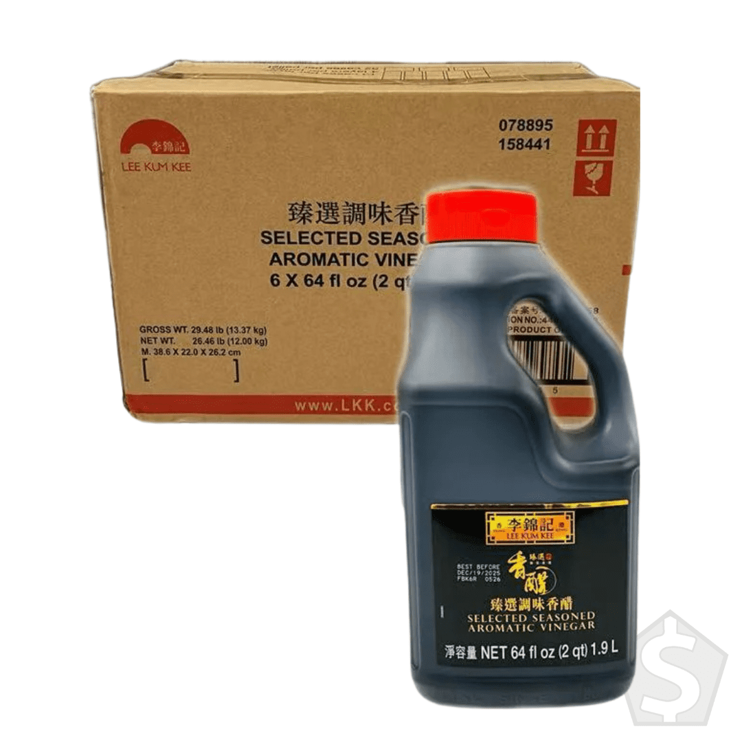 Lee Kum Kee Selected Seasoned Aromatic Vinegar 1/2 Gallon - 6/Case