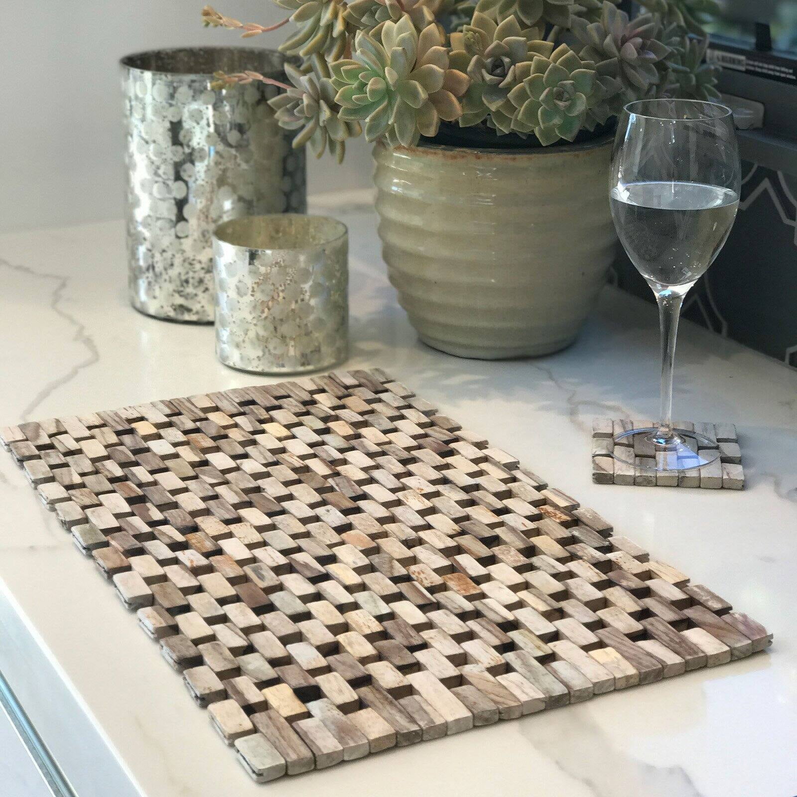 Hip-o Modern Living IPM001 Handmade Dining Placemat - Set of 2