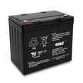thumbnail image 1 of Casil 12V 50Ah Replacement Battery Compatible with Power Boat Pontoon Electric Trolling Motor (Nut & Bolt Terminal), 1 of 4