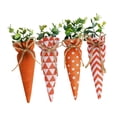 thumbnail image 4 of Sharprepublic 4 Pieces Cloth Easter Carrots Fake Carrots for Spring Farmhouse Home Kitchen, 4 of 8