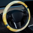 thumbnail image 2 of Dragonfly 14.5 Inch Printing PVC Leather Car Wheel Cover Steering Wheel Cover Auto Accessories, 2 of 6