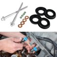 thumbnail image 2 of Diesel Injector Seal Kit Sturdy Injector Seal and Bolt Set Leak-Proof Injector Seal O-Ring Kit Durable Car Fuel Injector Seal Ring Kit Replacement for Car, 2 of 10
