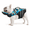 Blue Camo, variant on Pawfloaty Dog Life Jacket with Head Rest, Adjustable Dog Life Vest with Removable Chin Float, Reflective Puppy Float Vest with Handle for Boating, Pool, Lake & Beach