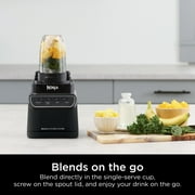 Ninja Grand Kitchen System 72-Oz Blender, 4 Presets, Smoothie, Chop, Dough, 3 Speeds, 1200W, KS500WMBK Black