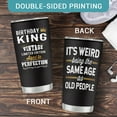 thumbnail image 3 of Birthday Gifts for Men Him 20oz Tumbler, Cool Gifts for Husband Bday, Men Birthday Gift Ideas, Best Bday Gift for Grandpa, Male, Dad, Boyfriends, Uncle, 3 of 6