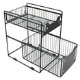 thumbnail image 4 of Under Sink Storage Rack, Under Cabinet Storage Multi Purpose Sliding Drawer  For Kitchens, 4 of 8