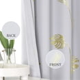 thumbnail image 3 of Cortinas Estelar Textiler Blanco Grisáceo Opacas 214 cm de Largo, 3 of 9
