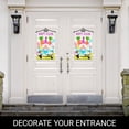 thumbnail image 6 of G128 2sets: 14" Flag Wall Hanger & 12"x18" Double Sided Gnome in Truck Easter Garden Flag Outdoor, 6 of 8