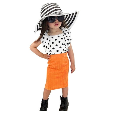 

MPWEGNP Dress Party Fashion Todder Girls Princess Knitted Skirt Skirt Baby Solid Kids Girls Dress&Skirt Earth Dress for Girls Long Swing