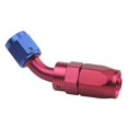 thumbnail image 1 of Kit de reparación de extremo de reenvío de manguera, de conector de manguera para manguera de PTFE rojo Macarena Grado AN6 Extremo de manguera, 1 of 6