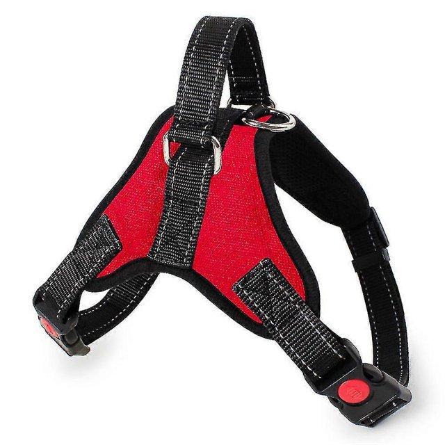 Pet Dog Adjustable Reflective Chest Harness For Small Medium Large Dogs Anti Pull Strong String