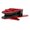 Red, variant on Motorcycle Drivetrain Chain Guide Replacement, Rear Swingarm Aluminum Assembly for Trail Use, for Surron