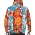thumbnail image 7 of Cauagu Refreshing Citrus Splash for Men's Pullover Hooded Sweatshirt Athletic Casual Hoodie Aautumn Hoodie Sweatshirt for Men Pullover Casual Hooded Sweatshirt-X-Large, 7 of 7