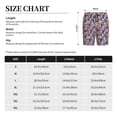 thumbnail image 5 of Haiem Skull flower leaf Plaid Men's Pajama Short with Soft Woven Cotton Elastic Waistband Sleep Short-3X-Large, 5 of 9