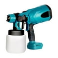 thumbnail image 2 of 800ML Electric Spray Gun Cordless Paint Sprayer Auto Steel Coating Airbrush Compatible For 18V Battery Without Battery ,Durable Build, 2 of 7
