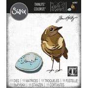 Sizzix Thinlits Dies By Tim Holtz - Bird & Egg Colorize, 11PK