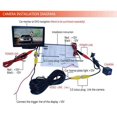 thumbnail image 3 of Cámara de visión trasera para coche Cámara de marcha atrás para C2 C3 C4 C5 C8 DS3 DS4 DS5/ 106 208 307 3008CC, 3 of 3