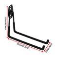 thumbnail image 2 of Garage Hook Double Hook Wall Organizer Hanger Storage Utility Garden Large-square 2PCS, 2 of 6