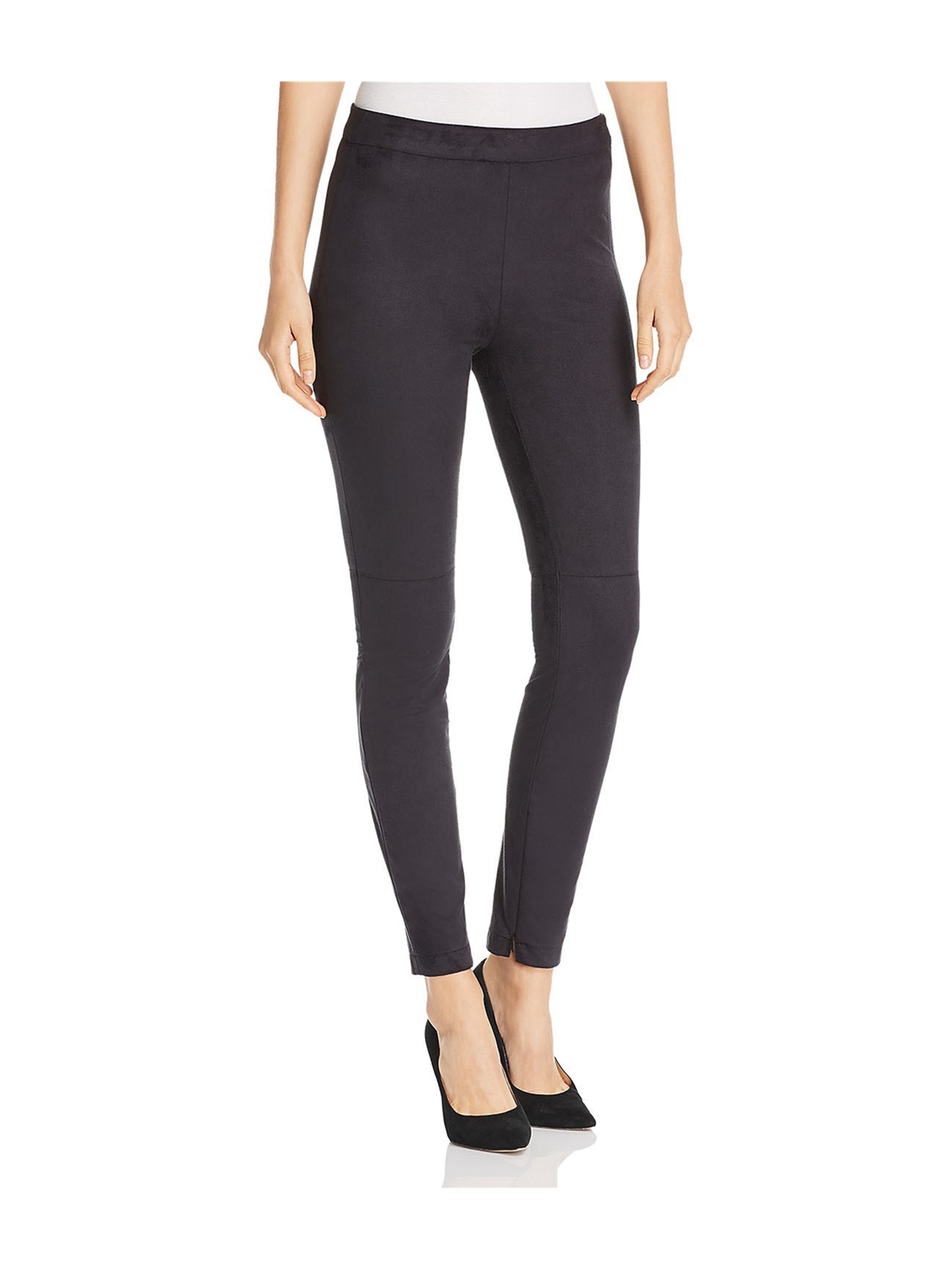 Elie Tahari Womens Roxanna Faux Suede 