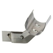 Econoco - DC2 - 16 Gauge Chrome Snap-On Center Spring Clamp Socket to Hold 1 1/4" Round Hangrail - Sold in Pack of 100