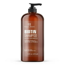 Botanic Hearth Biotin Shampoo - 16 fl oz - Promotes Thicker, Fuller Hair - Hydrating & Nourishing Formula for Stronger Hair Growth - Sulfate-Free, Paraben-Free, Safe for All Hair Types