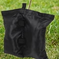 thumbnail image 4 of Luxshiny 2Pcs Canopy Weight Bags Black Wind Resistance Stability Enhancement for Tent, 4 of 8