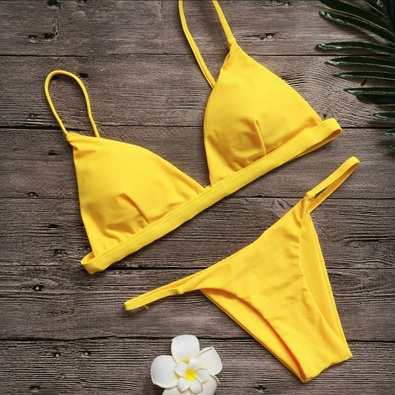 Mustard Yellow Women's Brazilian Panties