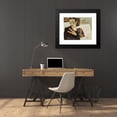 thumbnail image 4 of Egon Schiele 24x20 Black Modern Framed Museum Art Print Titled - Self -Portrait (1911), 4 of 5