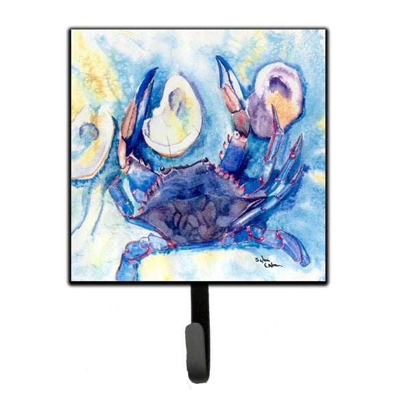 Carolines Treasures 8042SH4 Crab   Leash or Key Holder Single Hook multicolor